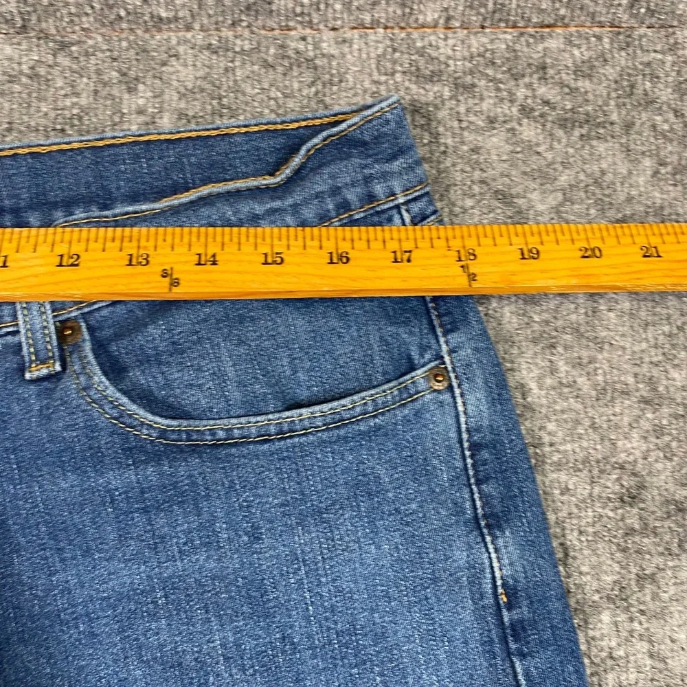 Levis 505 Regular Fit Jeans Mens 36x32 Medium Wash Blue Straight Leg Denim‎